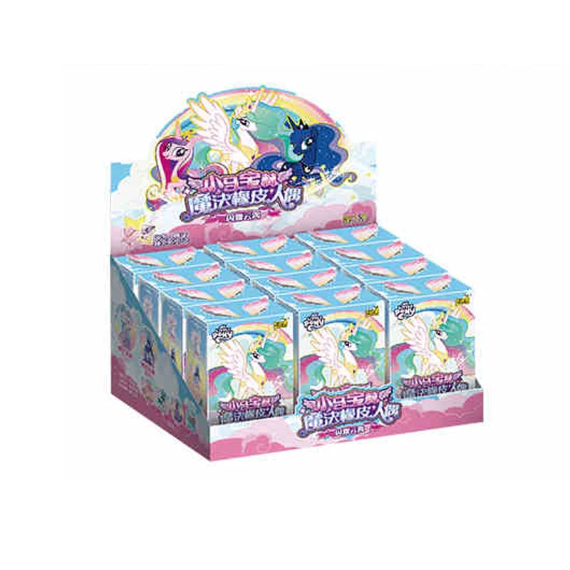 KAYOU My Little Pony Magic Rubber Doll Blind Box Shining in The Sky First Creative Eraser My Little Pony Doll Chipless Eraser