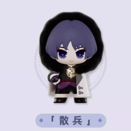 2025  Original Suplay Genshin Fatui Harbingers Blind Box MiHoYo Cute Figure Desktop Decor Model Surprise Box Birthday Gift Toy
