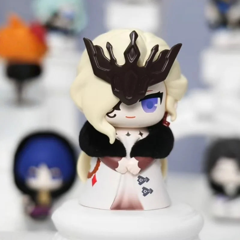 2025  Original Suplay Genshin Fatui Harbingers Blind Box MiHoYo Cute Figure Desktop Decor Model Surprise Box Birthday Gift Toy