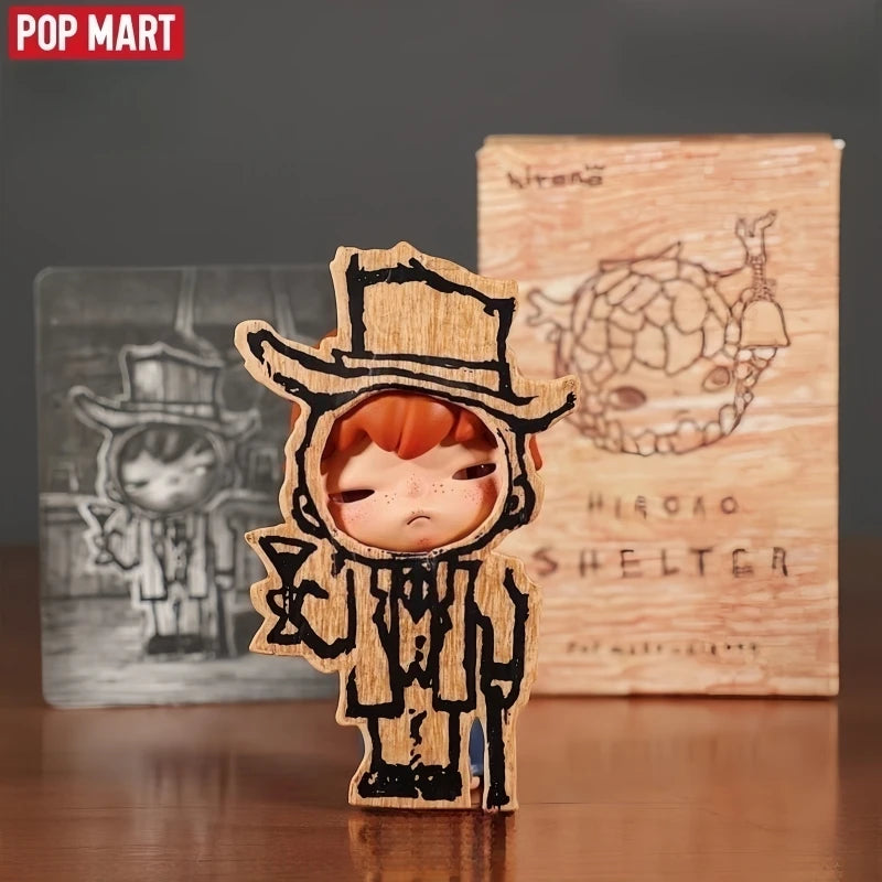 Hot Selling Genuine Popmart Hirono Shelter Series Ono Sixth Generation Surprise Blind Box Figurines Ornaments Collection Gifts