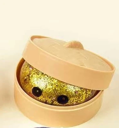 Soft Gel Simulation Bun Squishy Toy Creative Stress Relief Fidget Toy Blind Box for Adults
