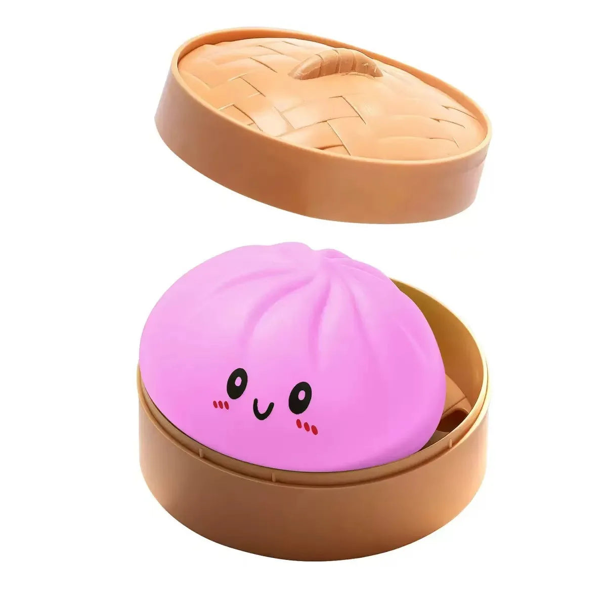 Soft Gel Simulation Bun Squishy Toy Creative Stress Relief Fidget Toy Blind Box for Adults