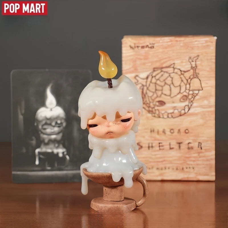 Hot Selling Genuine Popmart Hirono Shelter Series Ono Sixth Generation Surprise Blind Box Figurines Ornaments Collection Gifts