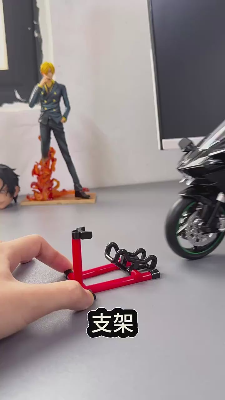 Kawasaki Ninja H2R 1:9 Scale Dynamic Model - Smoke Effect Alloy Motorcycle in Gift Box, Collector‘s Edition Cars